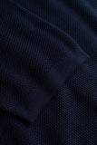Fredensborg Mercerised Cotton Knitted Shirt - Dark Navy