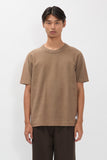 Elmelunde Organic Dry Cotton GMD T-shirt - Walnut