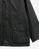 Oversized Bedale Waxed Jacket - Sage