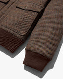 Wool A-2 Jacket - Houndstooth