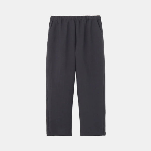 Wide Ankle Easy Pants - Ebony Gray