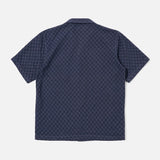 Dot Waffle Road Shirt - Navy