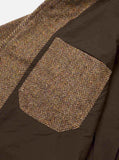 OG Bakers Jacket  Harris Tweed - Sand/Brown