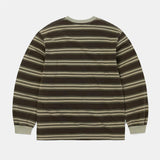 Striped L/S Tee - Black
