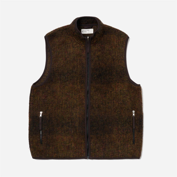 Climbing Gillet Alps Fleece - Brown
