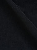 Organic Fine Cord Duty Jacket - Black