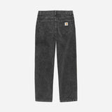 Aaron Pant - Black (dusky washed corduroy)