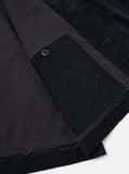 Organic Fine Cord Duty Jacket - Black