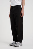 Korshavn Relaxed 5 Pocket Heavy Twill - Black