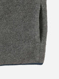 GORE-TEX WINDSTOPPER® Wool Fleece Crewneck - Heather Grey
