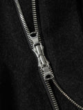Bureau Overcoat - Loro Piana Storm System® Wool - Charcoal