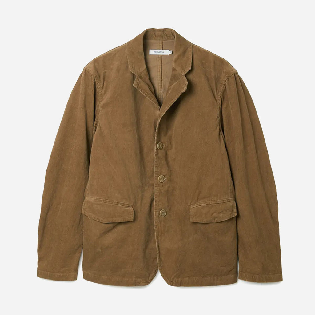 Officer 5B Jacket Cotton Cord Sulfur Dye - Coyote