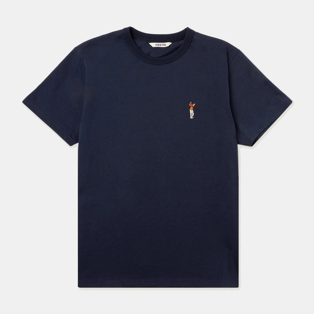 Cargill T-Shirt - Dark Navy Golf Embroidery