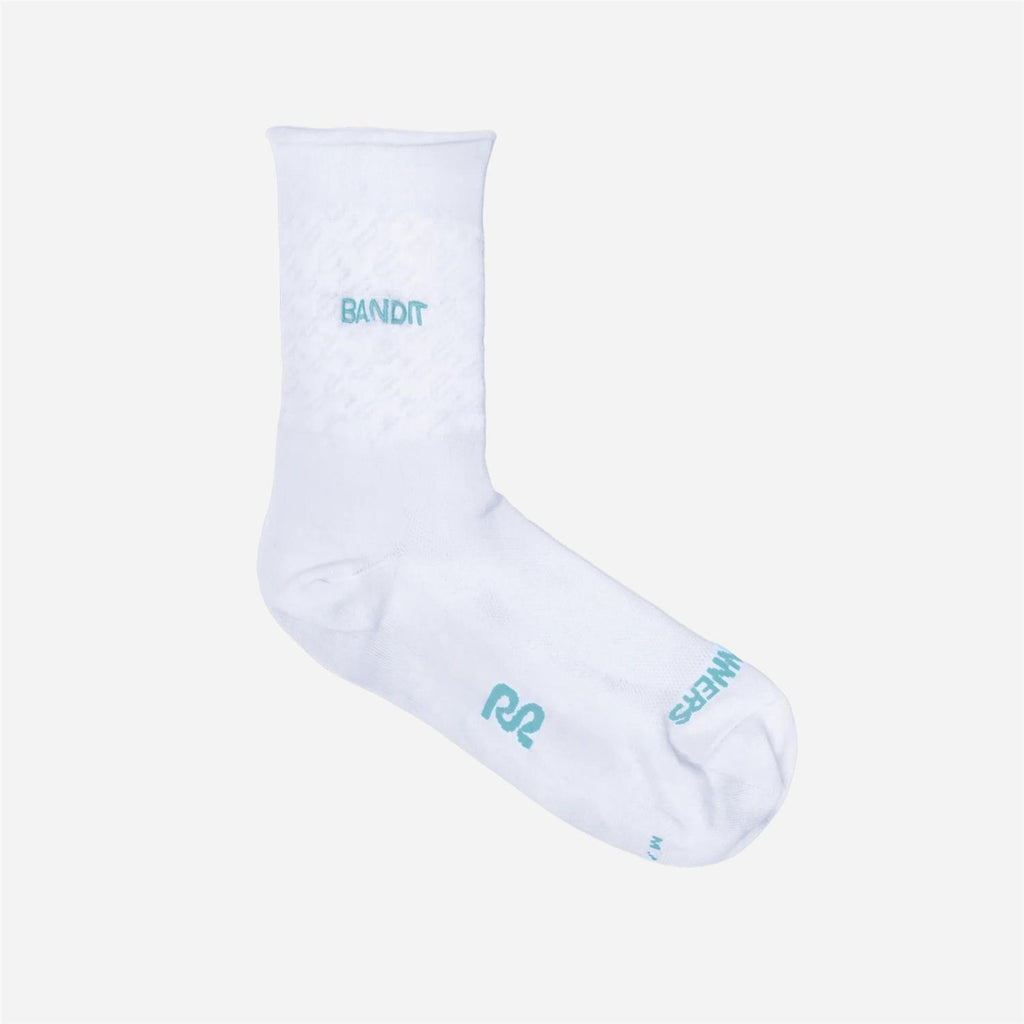 Grid Knit™ Run Socks - White/Vintage Blue  (2 Pack)