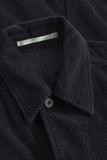 Folke Wide Corduroy Chore Jacket - Dark Navy