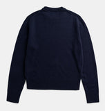 Stensmark Merino Lambswool Sweater - Dark Navy
