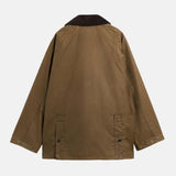 Oversized Bedale Waxed Jacket - Sand