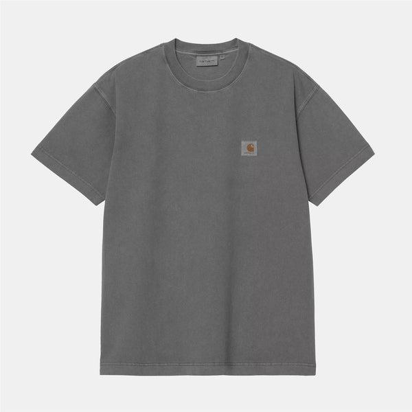 S/S Nelson T-Shirt - Black (garment dyed)