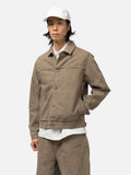Rig Jacket Bio Wash Cotton Denim - Taupe