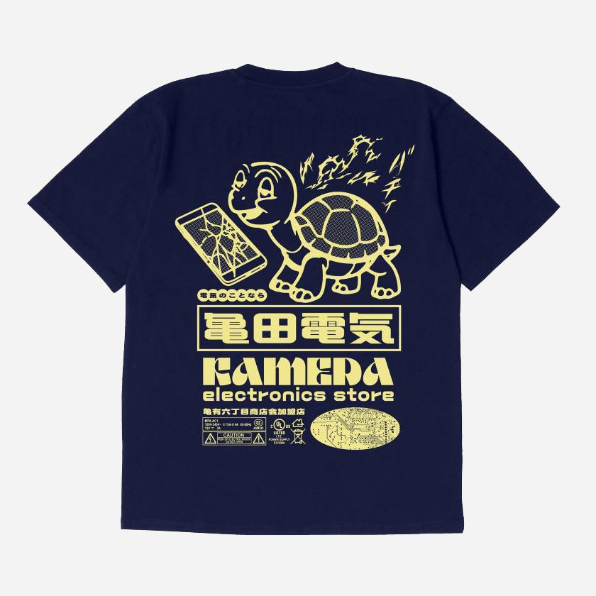 Kamera T-shirt - Maritime Blue
