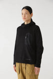 alpha direct hoodie 2 - black
