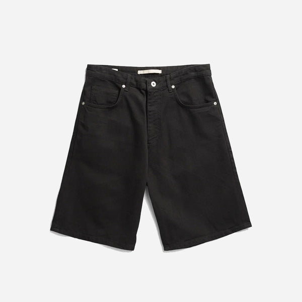 Korshavn Relaxed 5 Pocket Heavy Twill Short - Black