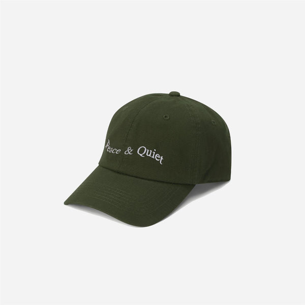 Wordmark Dad Hat - Olive