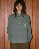 Brooks Brothers California Check Oxford Button Up Shirt - Green