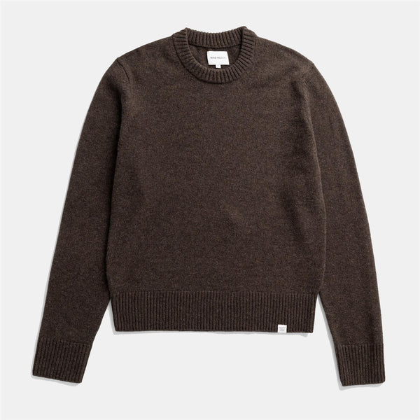 Stensmark Merino Lambswool Sweater - Heathland Brown