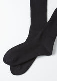 Organic Daily 3-Pack Ribbed Crew - Black