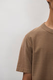 Elmelunde Organic Dry Cotton GMD T-shirt - Walnut