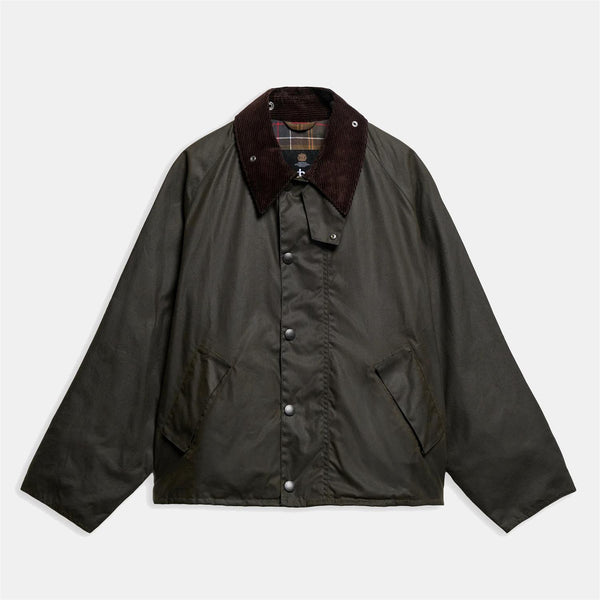 Transport Waxed Jacket - Olive