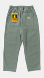 Pigment Herringbone Chef Pants - Olive
