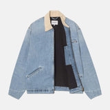 OG Detroit Jacket - Blue/Dusty H Brown (dark used wash)