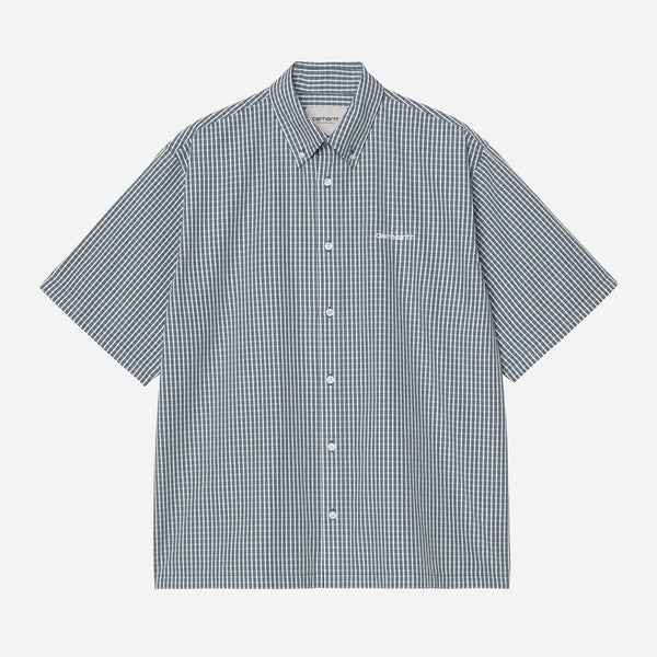 S/S Groff Shirt - Groff Check/Blue River