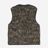 Zip Gilet Dolce Fleece - Charcaol