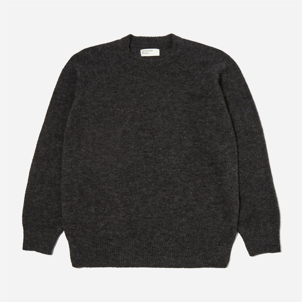 Lyon Alpaca Knit - Charcoal