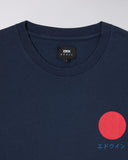 EDWIN Japanese Sun T-Shirt - Navy Blazer