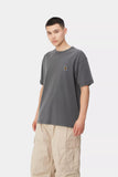 S/S Nelson T-Shirt - Black (garment dyed)