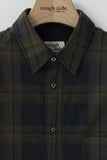 Primary Shirt - Dark Olive Plaid