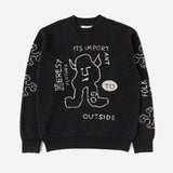 Outdoors Knit - Black