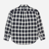 Rayon Check Classic Shirt - Black Check
