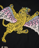 Flying Tiger Short Sleeve Western Shirt - Black