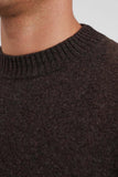 Norse Standard Merino Lambswool Sweater -Heathland Brown