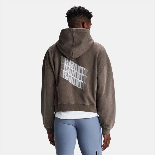 Chroma Wash Cropped Hoodie - Cocoa