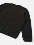 Cardigan Wool Fleece - Black
