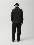 Highland Knit Shirt - Merino Wool Cashmere - Charcoal