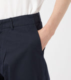 Wide Chino Pants - Navy