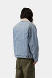 OG Detroit Jacket - Blue/Dusty H Brown (dark used wash)