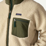 Classic Retro-X® Fleece Jacket - Dark Natural w/Basin Green